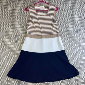Esley Striped Dress Size Large